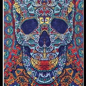 Skull Tapestry